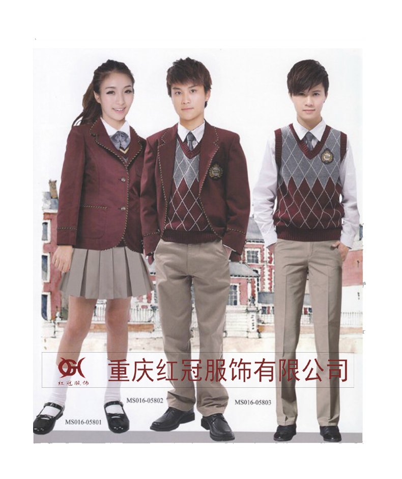 中学校服冬装