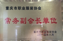 重庆市职业服装协会常务副会长单位